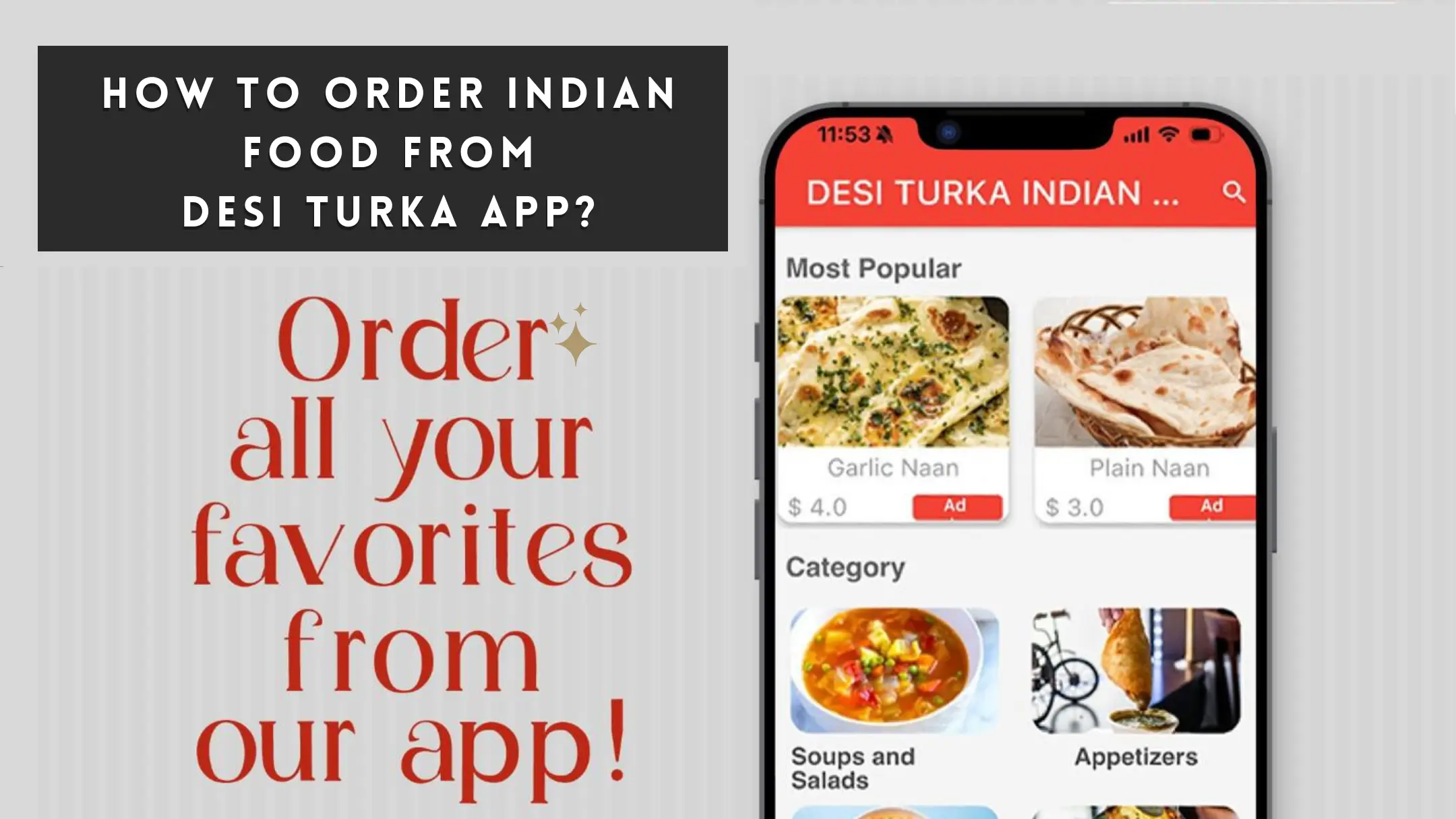 order Indian Food
